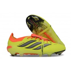 Fotbollsskor Adidas Predator 26 Elite FT FG Gul Röd Svart