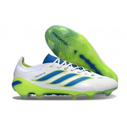 Adidas Predator 26 Elite L FG Vit Blå