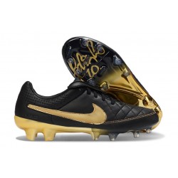 Nike Tiempo Maestro Elite FG Fotbollsskor Svart Guld