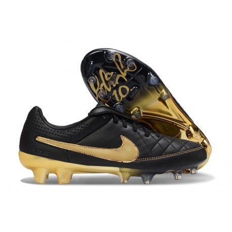 Nike Tiempo Maestro Elite FG Fotbollsskor Svart Guld