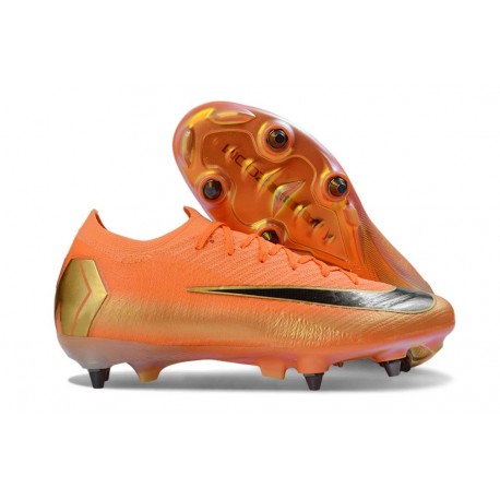 Nike Zoom Mercurial Vapor 16 Elite SG-Pro Orange Svart