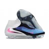 Fotbollsskor Nike Phantom 6 High Elite Fg Blå Rosa Vit