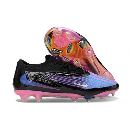 Fotbollsskor Nike Phantom 6 Low Elite FG Svart Blå