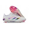 Fotbollsskor för Män Adidas Predator Elite L FG Vit Rosa