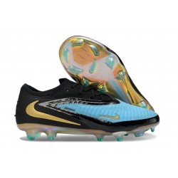 Fotbollsskor Nike Phantom 6 Low Elite FG Blå Svart Guld