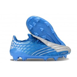 Adidas F50 Elite FG Spider Blå Silver