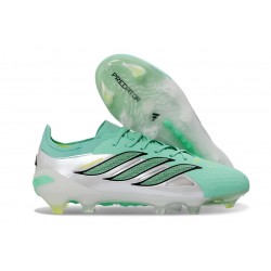 Fotbollsskor för Män Adidas Predator Elite L FG Grön Silver
