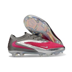 Fotbollsskor Nike Phantom 6 Low Elite FG Rosa Silver Grå