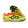 adidas Predator 26 Elite Snörfria FG Skor Gul Svart Orange