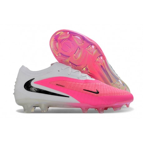 Fotbollsskor Nike Phantom 6 Low Elite FG Rosa Vit