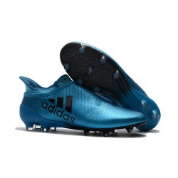 adidas X 17+ PureSpeed FG Fotbollsskor för Herrar - Blå