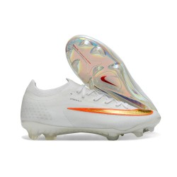 Fotbollsskor Nike Zoom Mercurial Vapor 17 Elite FG Vit Röd 