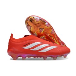 Fotbollsskor adidas Predator Elite LL FG Röd Vit