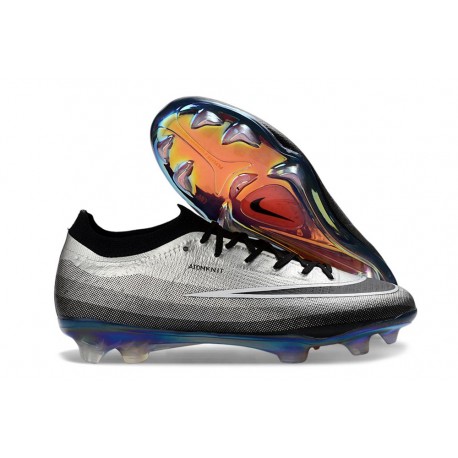 Fotbollsskor Nike Zoom Mercurial Vapor 17 Elite FG Svart Silver