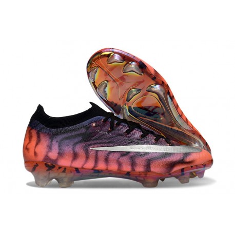 Fotbollsskor Nike Zoom Mercurial Vapor 17 Elite FG Orange Svart Silver