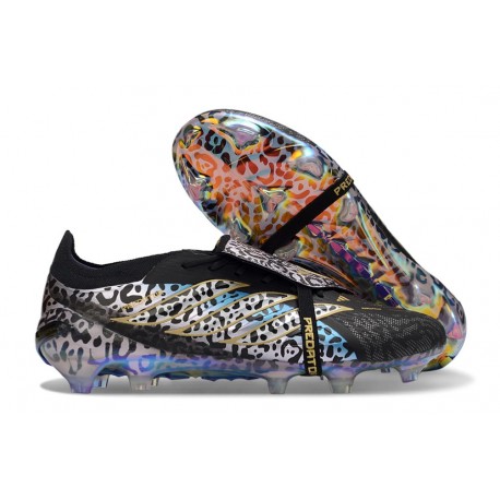 Adidas Predator 26 Elite FT FG Kaká Svart Lila Guld Limited Edition