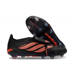 Adidas Predator Elite Foldover Tongue FG Svart Orange