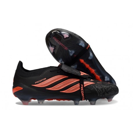 Adidas Predator Elite Foldover Tongue FG Svart Orange