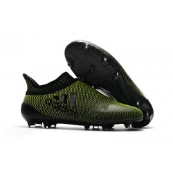 adidas X 17+ PureSpeed FG Fotbollsskor för Herrar - Grön Svart