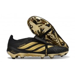 Adidas Predator Elite Foldover Tongue FG Svart Guld