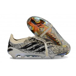 Adidas Predator Elite Foldover Tongue FG Vit Svart