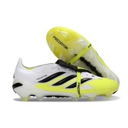 Adidas Predator Elite Foldover Tongue FG Vit Svart Gul