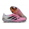 Adidas Predator Elite Foldover Tongue FG Rosa Vit Svart