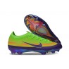 Fotbollsskor Nike Zoom Mercurial Vapor 17 Elite FG Grön Gul Lila