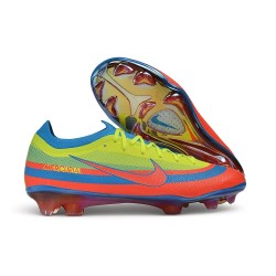Fotbollsskor Nike Zoom Mercurial Vapor 17 Elite FG Gul Blå Röd