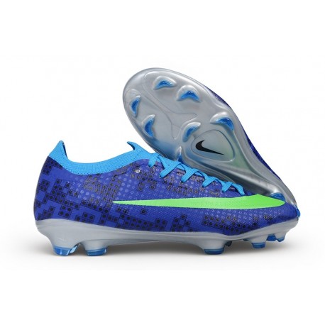 Nike Air Zoom Mercurial Vapor XVII Elite FG Blå Grön
