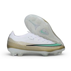 Nike Air Zoom Mercurial Vapor XVII Elite FG Vit Grön Guld