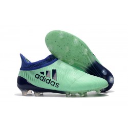 adidas X 17+ PureSpeed FG Fotbollsskor för Herrar - Grön Blå