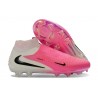 Nike Phantom 6 High Elite FG Fotbollsskorna Rosa Vit