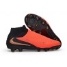 Nike Phantom 6 High Elite FG Fotbollsskorna Röd Svart
