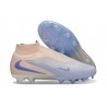 Nike Phantom 6 High Elite FG Fotbollsskorna Blå Vit