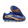 Nike Phantom 6 Low Elite FG Fotbollsskor Herr Cyan Guld