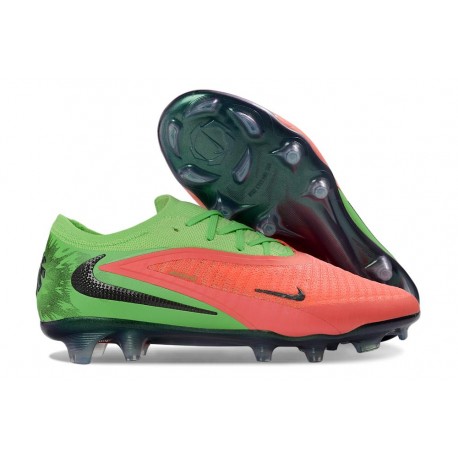 Nike Phantom 6 Low Elite FG Erling Haaland Personal Edition - Röd Grön