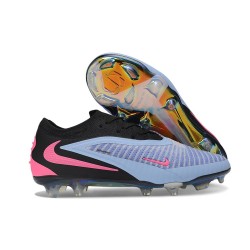 Nike Phantom 6 Low Elite FG Fotbollsskor Herr Blå Rosa