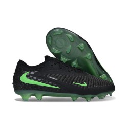 Nike Phantom 6 Low Elite FG Fotbollsskor Herr Svart Grön