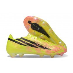 adidas F50 Hyperfast EVO FG Gul Svart Solar Turkos Limited Edition