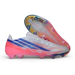 Fotbollsskorna adidas F50 Hyperfast EVO FG Vit Lila Rosa