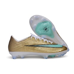 Nike Zoom Mercurial Superfly 11 Elite Fg Fotbollsskor Mbappé Guld Grön