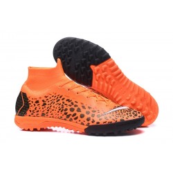 Nike Mercurial SuperflyX 6 Elite TF Fotbollsskor - CR7 Svart Orange