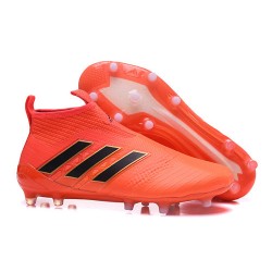 Adidas ACE 17+ PureControl FG Fotbollsskor för Herr - Orange Svart