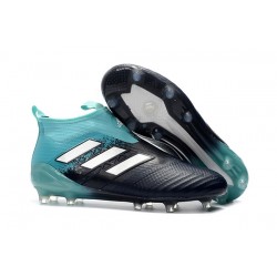 Adidas ACE 17+ PureControl FG Fotbollsskor för Herr - Svart Vit Blå