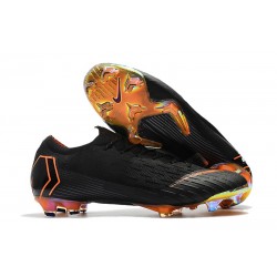 Nike Mercurial Vapor 12 Elite FG Fotbollsskor för Damer - Svart Orange