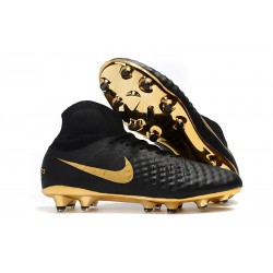 Nike Fotbollsskor 2018 Magista Obra II Elite DF FG - Svart Oro