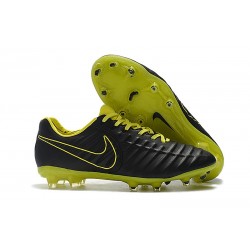 Nike Tiempo Legend 7 Elite FG Fotbollsskor för Herrar - Svart Grön