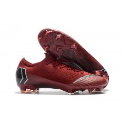 Nike Mercurial Vapor XII 360 Elite FG Fotbollssko - Röd Svart