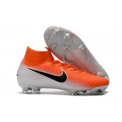 Nike Mercurial Superfly VI 360 Elite DF FG - Orange Vit